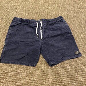 Previously Owned Johnny Bigg Blue Corduroy Shorts / Mens 42 Great Condition!